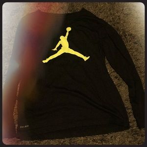 A long sleeve Jordan t shirt